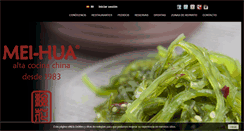 Desktop Screenshot of meihua.es