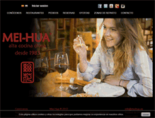 Tablet Screenshot of meihua.es